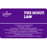Scout Law Printable Cards