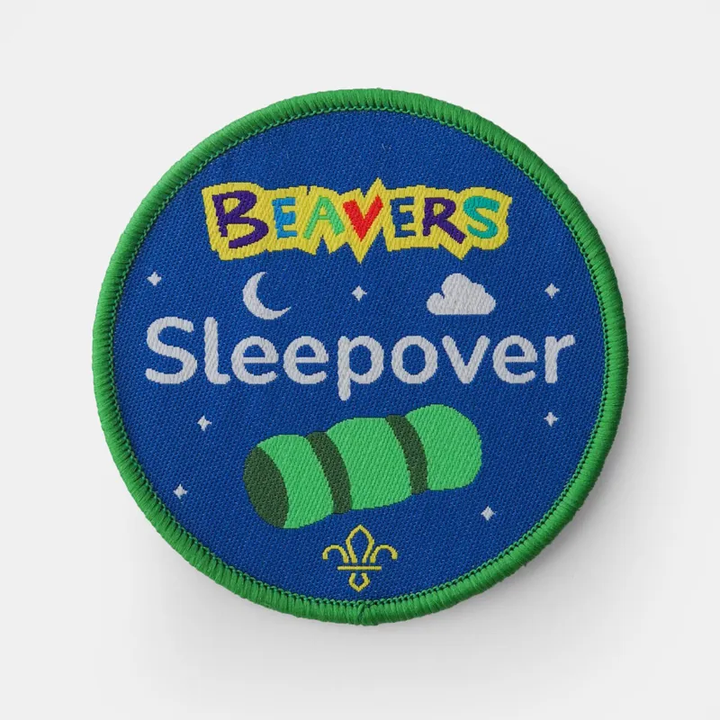 Beaver Scouts Sleepover Fun Badge