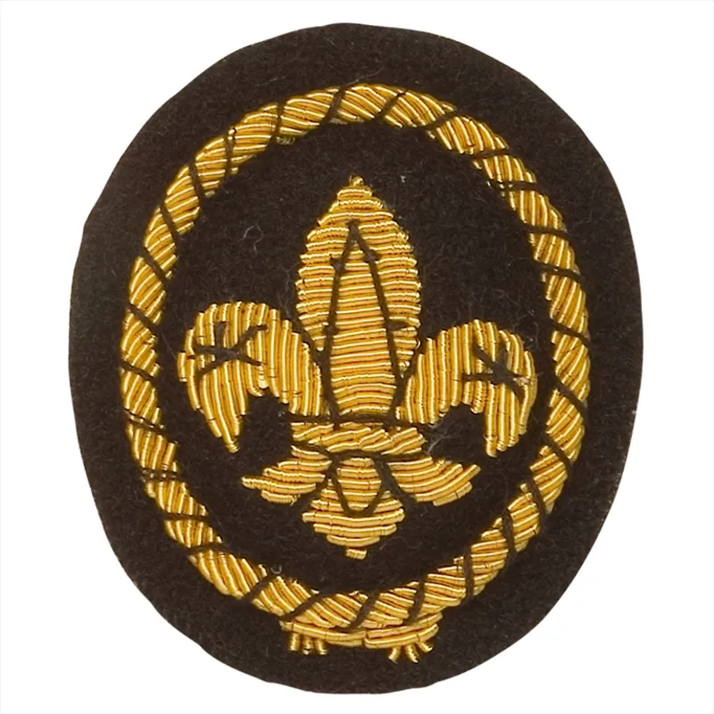 Sea Scout Cap Gold Wire Badge