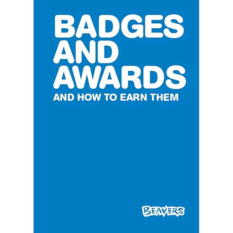 Beavers Badges and Awards Book