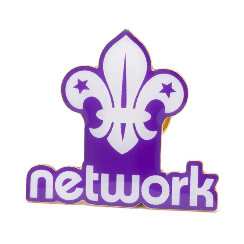 Scout Network Logo Pin Badge