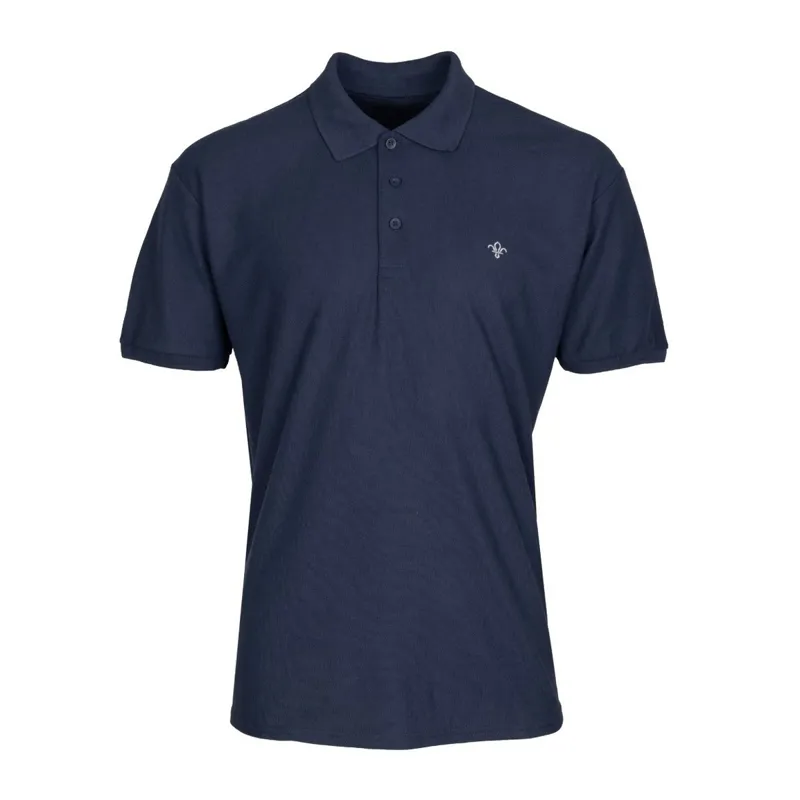 Fleur de Lis Scouts Polo Shirt Navy