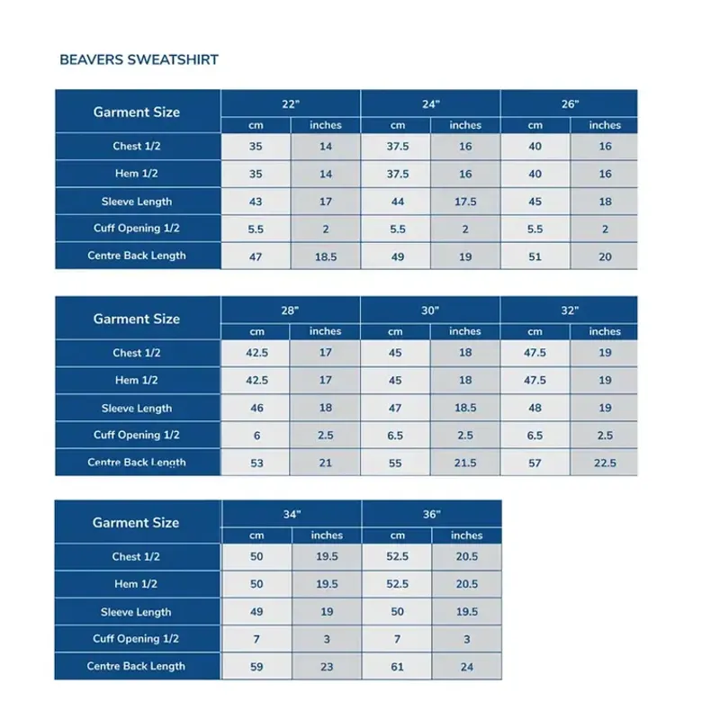 Beaver Scouts Uniform Sweatshirt-3