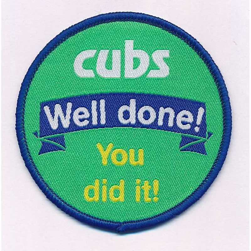 Cub Well Done Badge Fun Badge