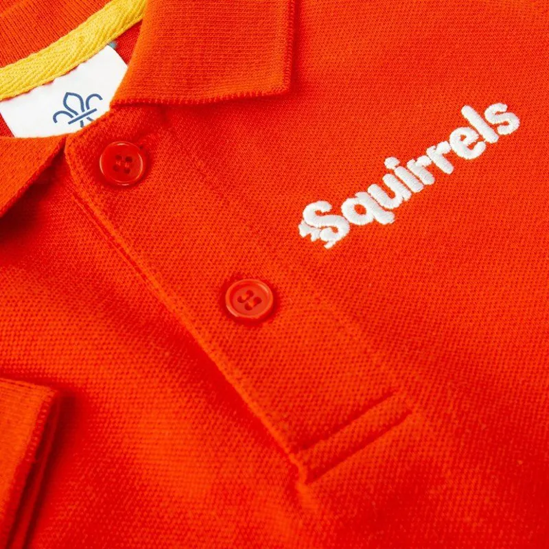 Squirrel Scouts Kids Polo Shirt-1