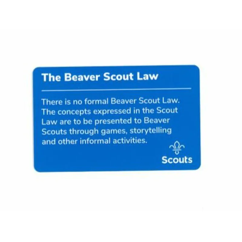 Beaver Scouts Promise Card - Sikh-1