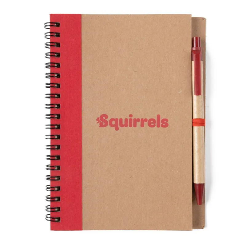 Squirrel Scouts Eco Notebook with Pen