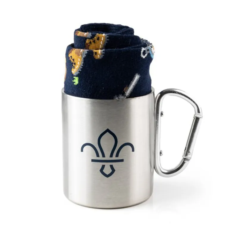 Socks in a mug Gift Set - Adventure Print-1