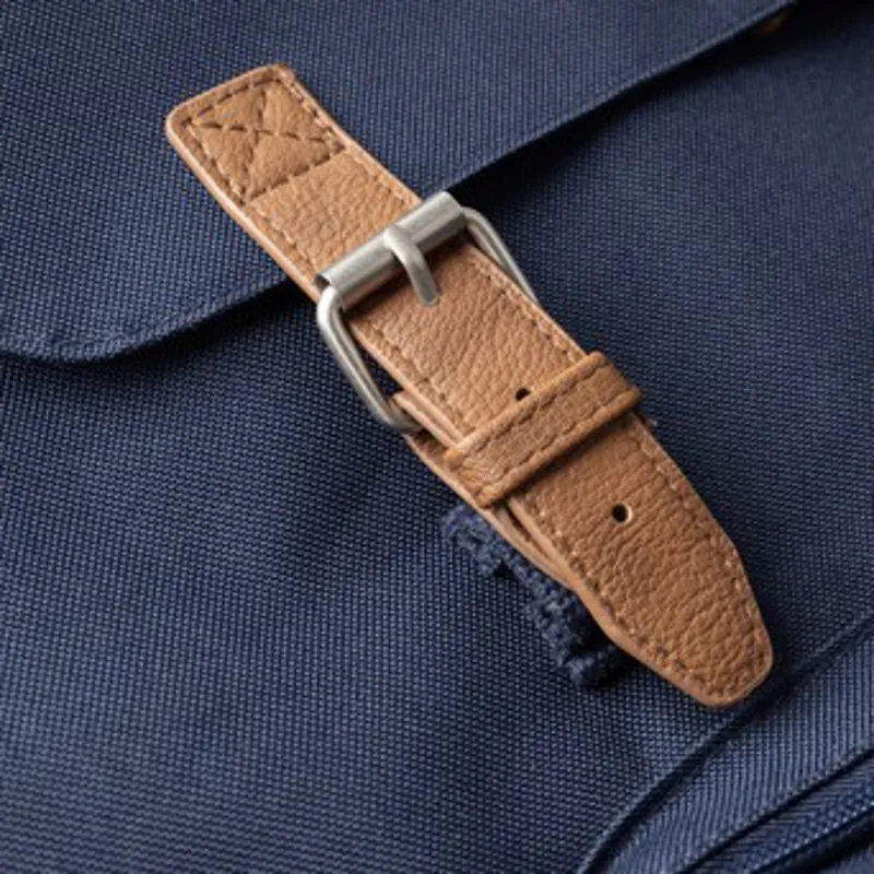 Fleur de Lis Vintage Backpack Navy-5