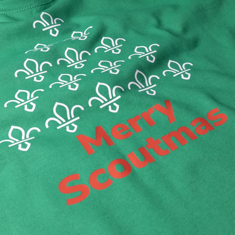 Merry Scoutmas Christmas Sweatshirt-1