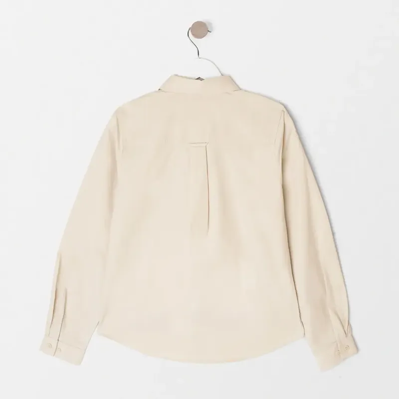 Adult/Network Long Sleeve Uniform Blouse with Stretch-3