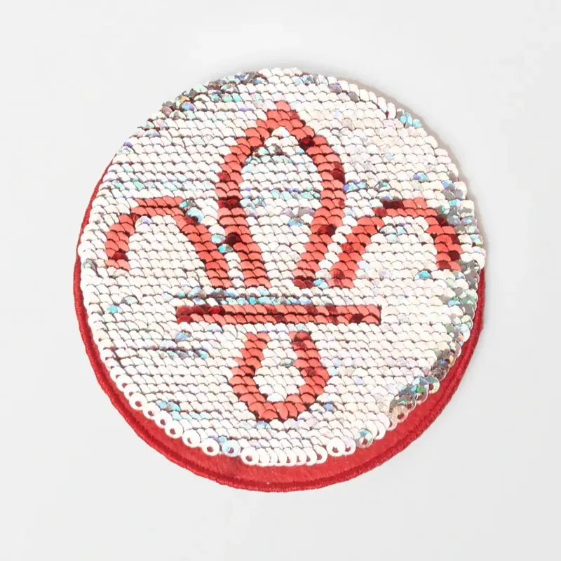 FDL Reversible Sequin Blanket Badge-1