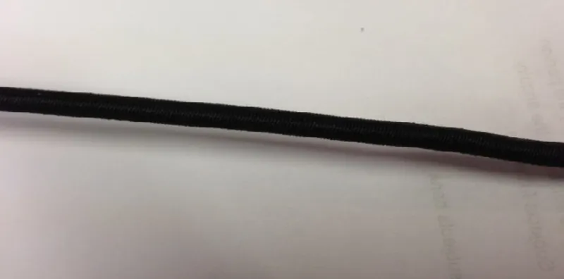 2.5mm Black Shock Cord