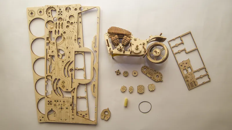 Mechanical Model Bike-2