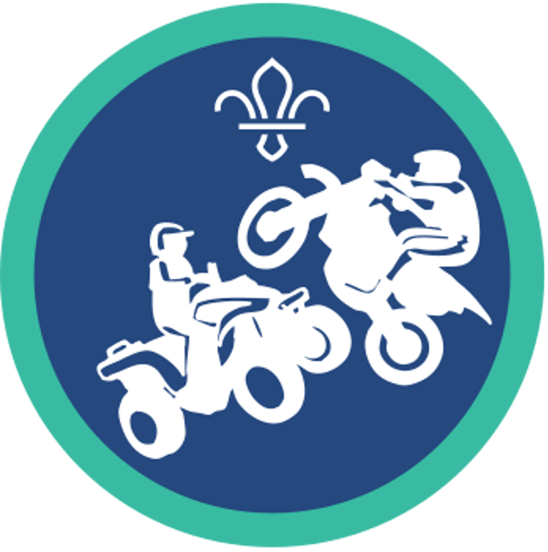 Explorer Scout Motor Sports Badge