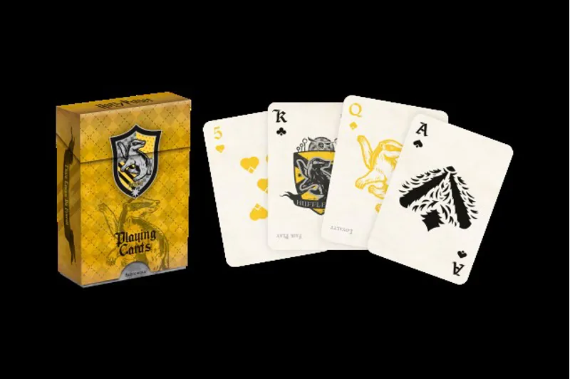 Harry Potter Playing Cards Houses - Huffelpuff-1