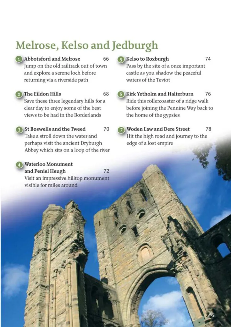 The Scottish Borders 40 Favorite Walks-2