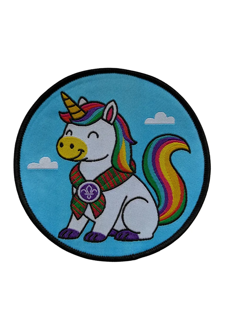 Unicorn Blanket Badge