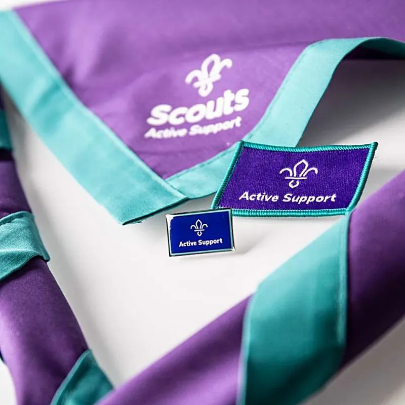 Scout Active Support Cloth Badge-1