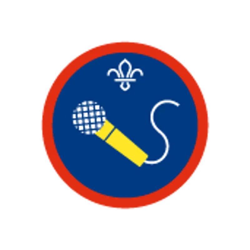 Scout Media Relations and Marketing Badge