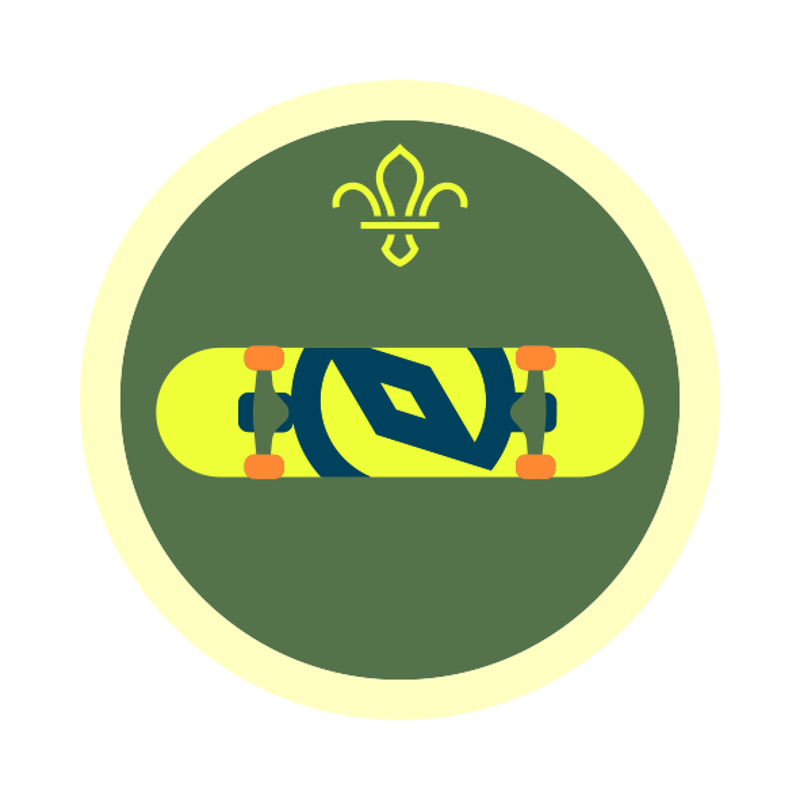Explorers Action Sports Activity Badge