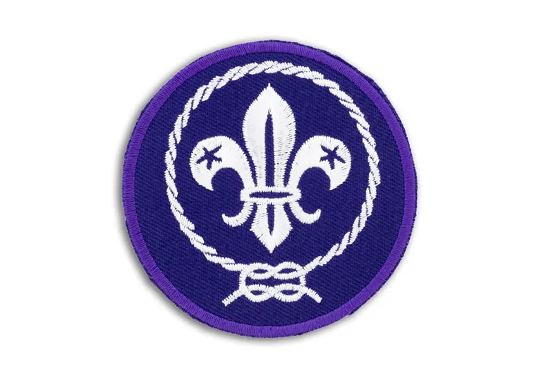 World Scout Badge 7cm