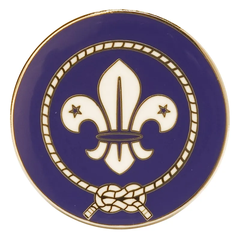 World Scout Pin Badge