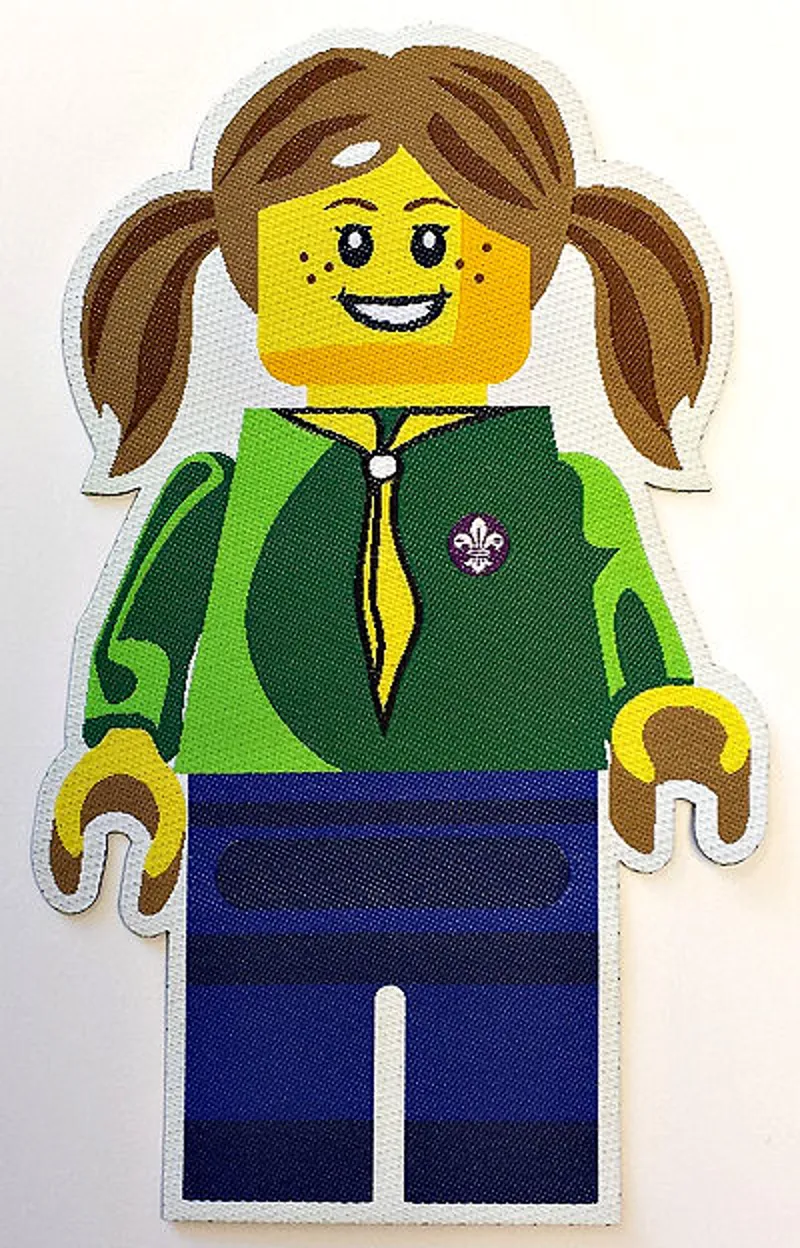 Badge - Cub Minifigure Girl