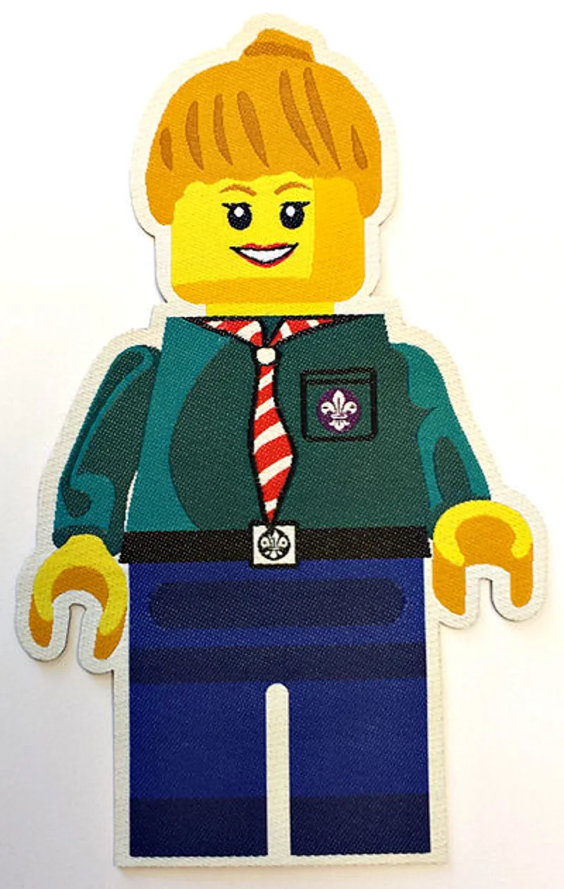 Badge - Scout Minifigure Girl