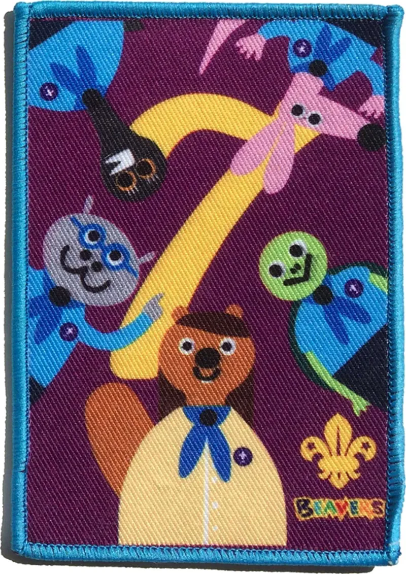 Beaver Birthday Badge 7th - Gang