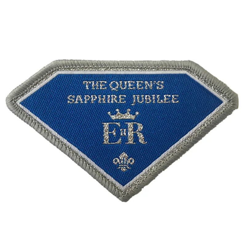 Queens Sapphire Jubilee Badge