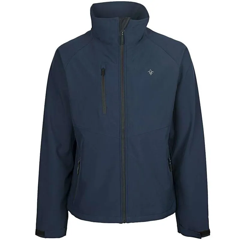 Fleur de Lis Mens Soft Shell-1