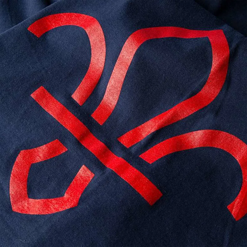 Fleur de Lis Scouts Side Printed Logo T-Shirt-2