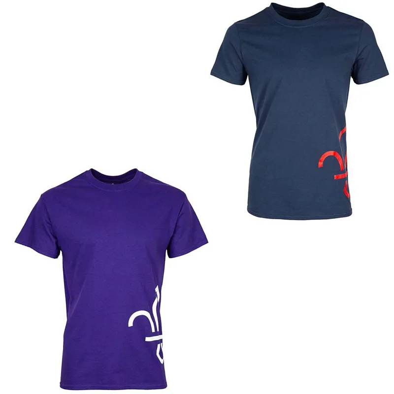 Fleur de Lis Scouts Side Printed Logo T-Shirt