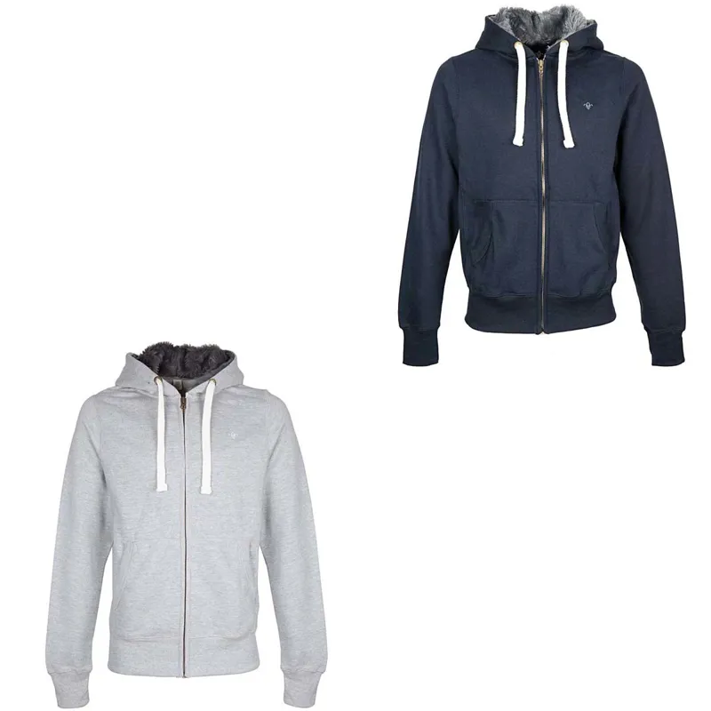 Fleur de Lis Scouts Zipped Hoodie with Fur Lined Hood