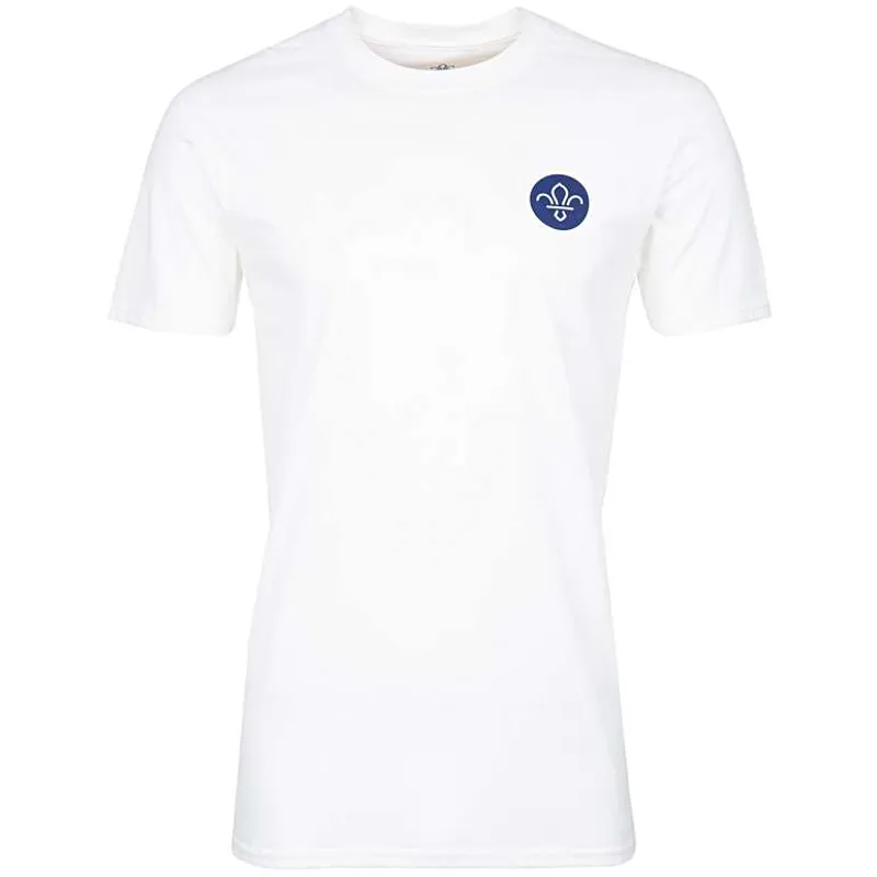 Fleur de Lis Scouts Contrast Circle Logo T-Shirt-2