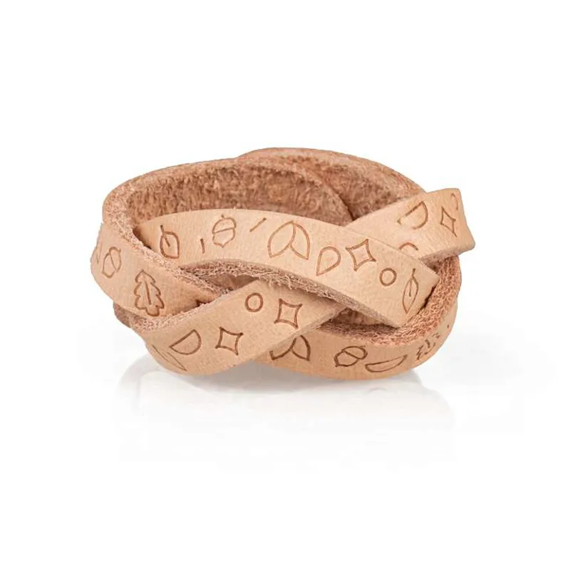 Gilwell 100 Scouting Leather Woggle