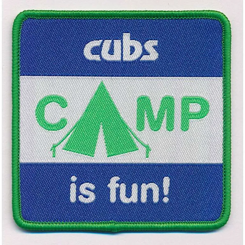 Cub Camp Is Fun Fun Badge