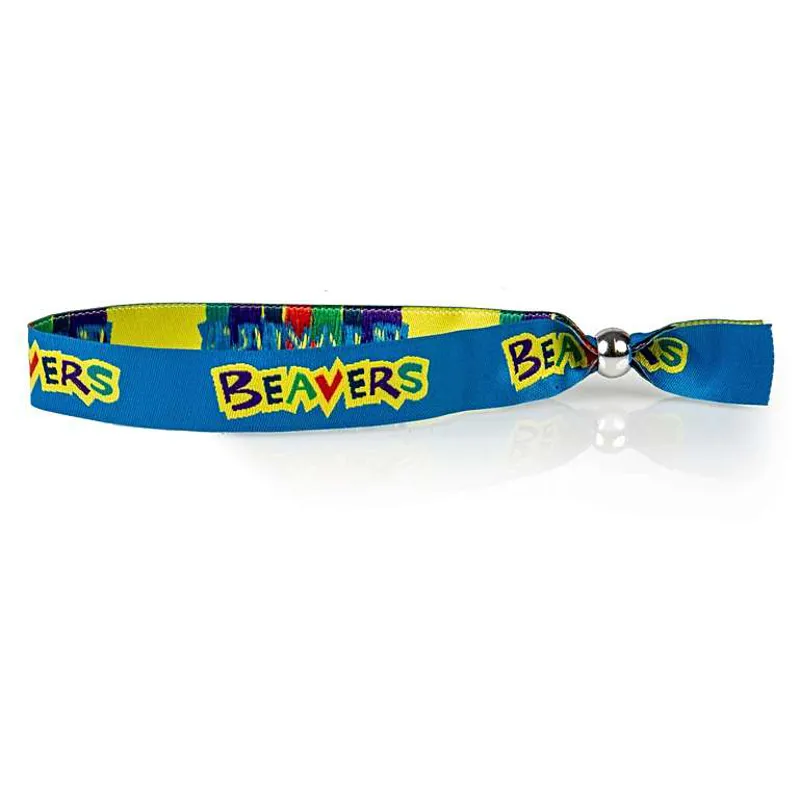 Beaver Scouts Woven Wristband - Youth