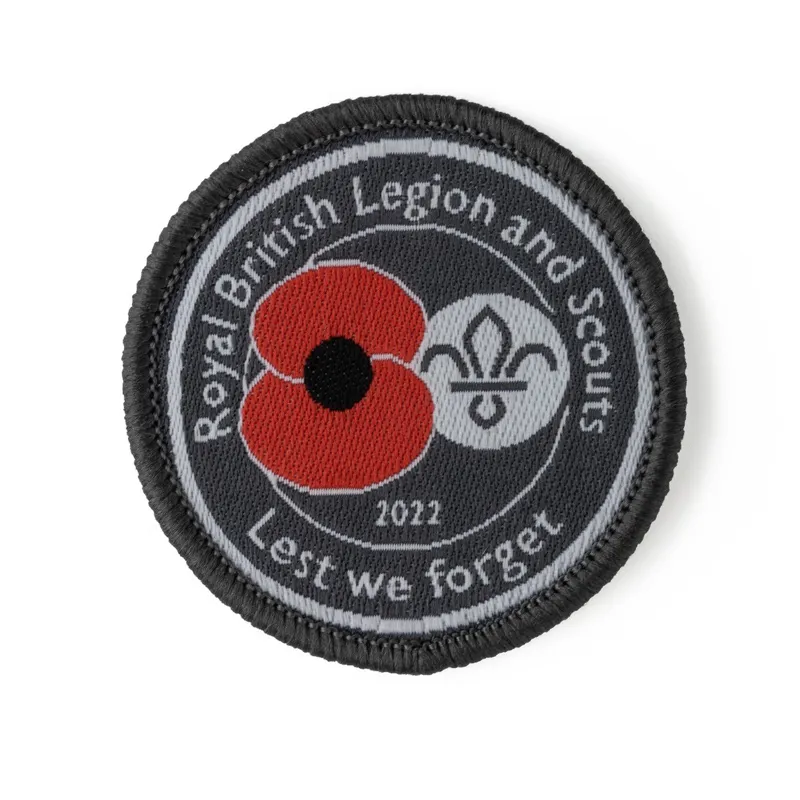 Poppy Fleur De Lis Uniform Badge 2022