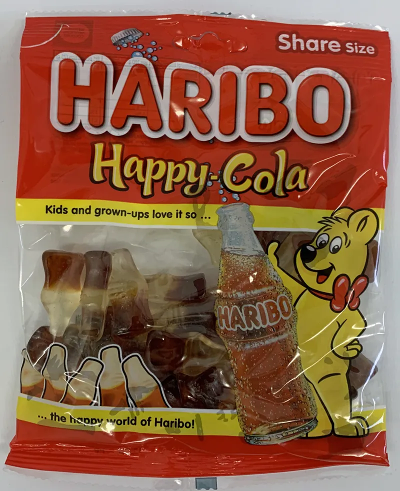 Haribo Cola Bottle Large- 140g