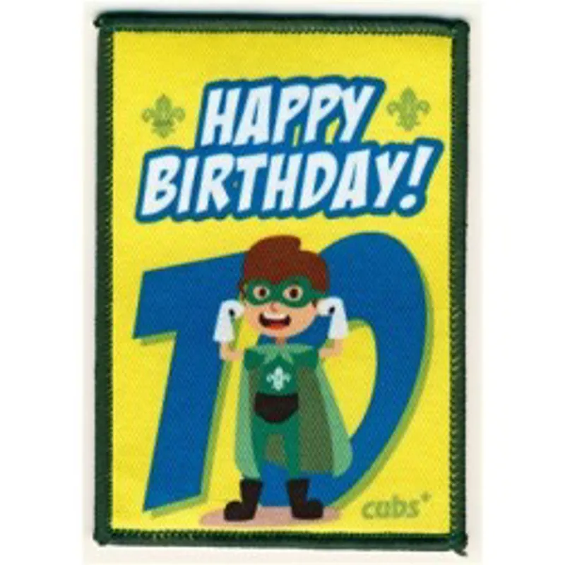 Cub Birthday Badge