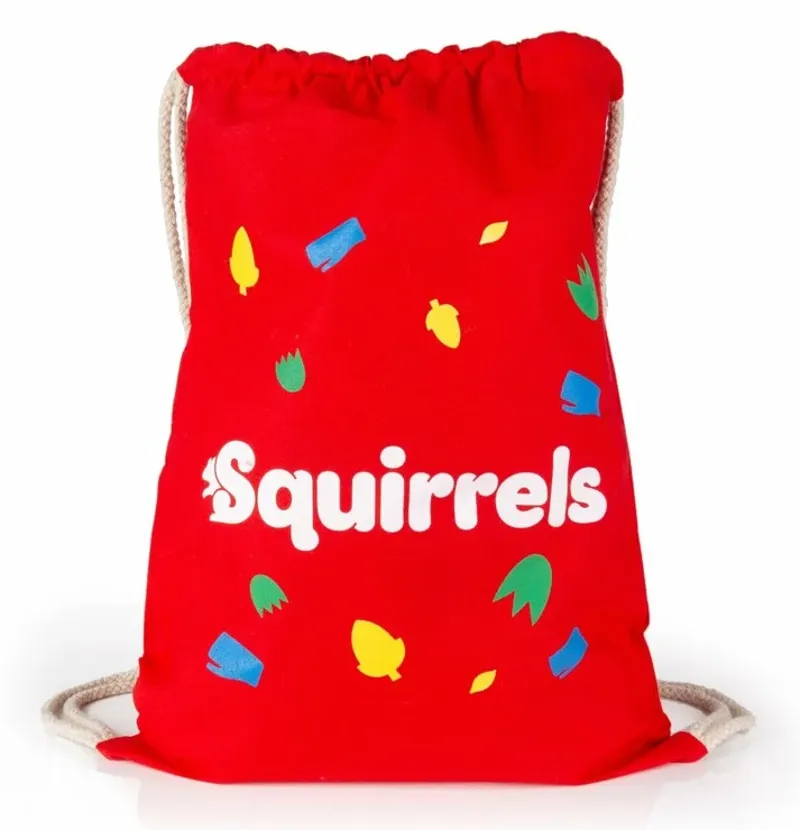 Squirrel Drawstring Bag