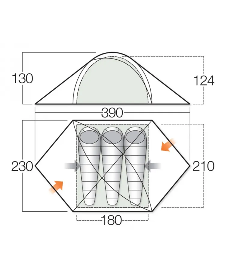 Vango Halo 300 Tent-3