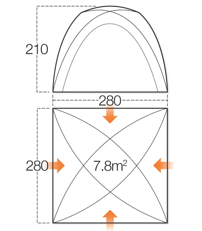 Vango Hogan Hub Tent-2