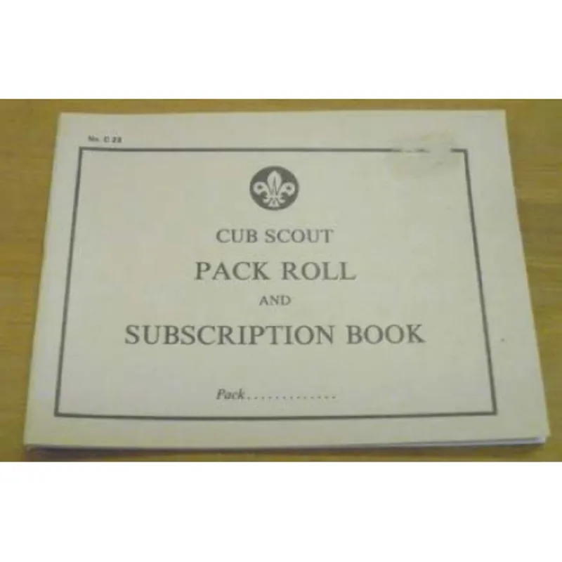 Pack Roll Book