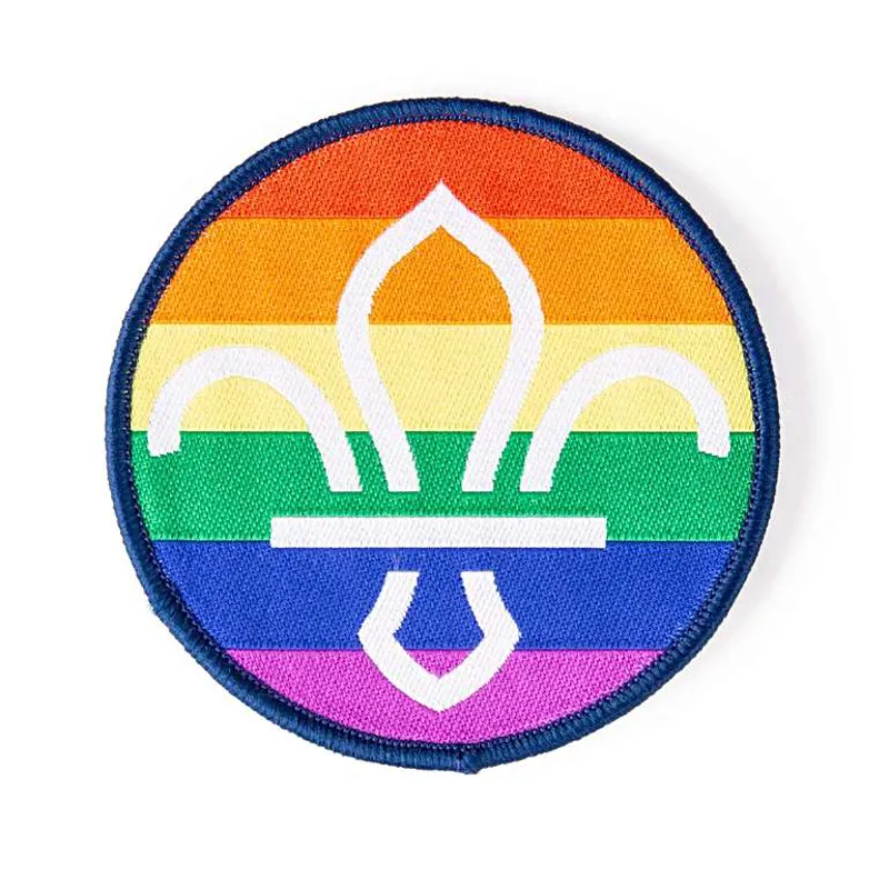 Scouts Pride Woven Badge Fun Badge