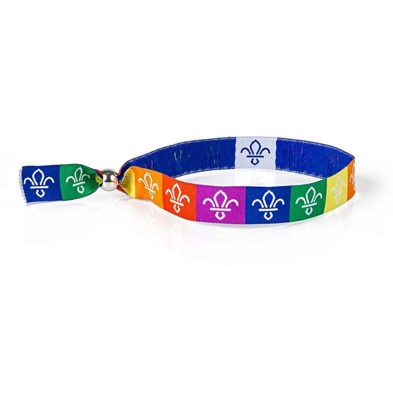 Scouts Pride Woven Wristband