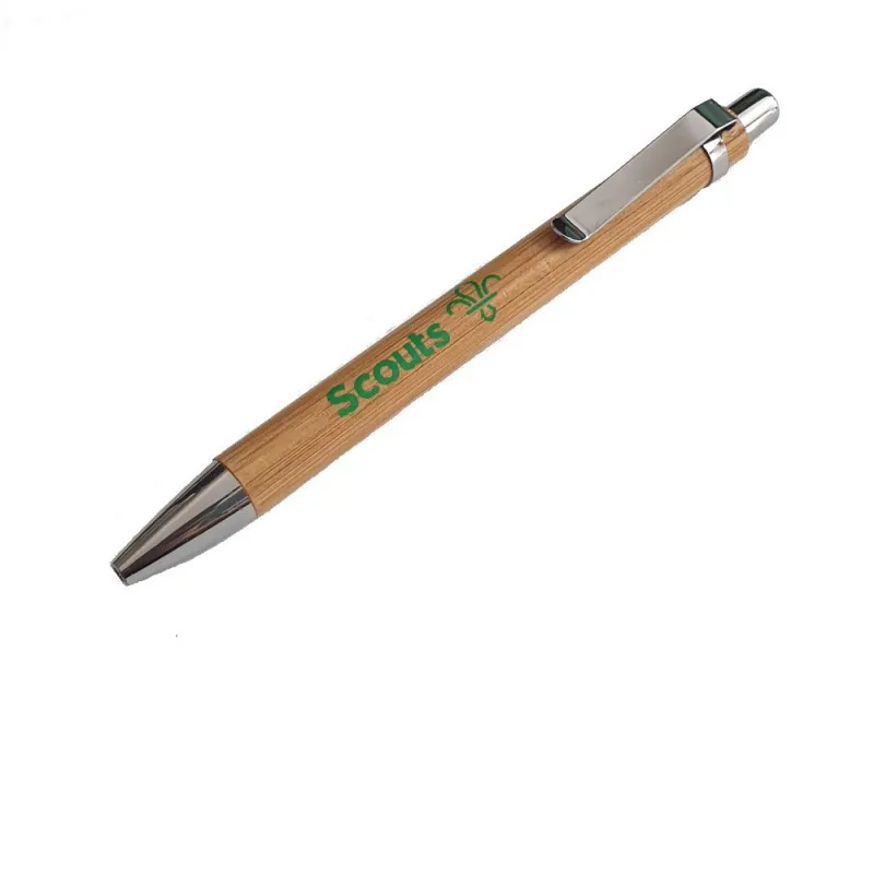 Scouts Bamboo Ball Pen-1