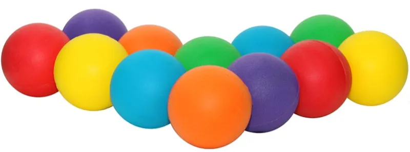 Soft Football Sponge - blue